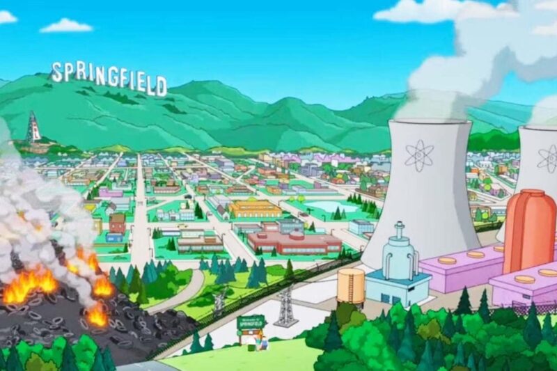 Fortnite Is Turning Into Springfield From The Simpsons Next Month